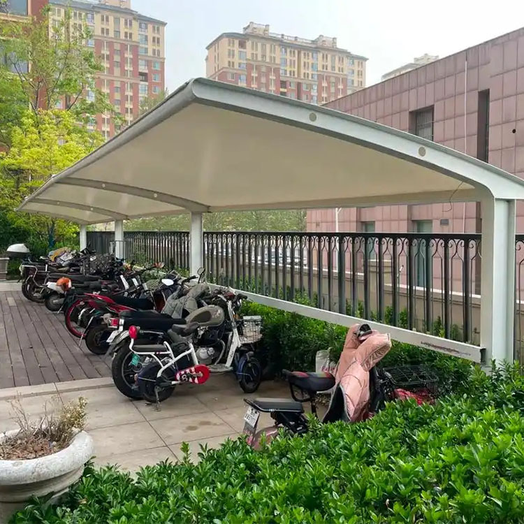 武冈膜结构电动车棚